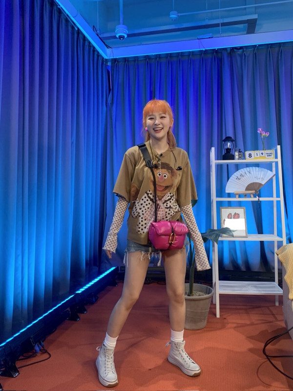 슬기 청핫팬츠