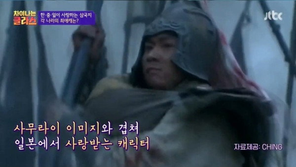 한중일 삼국지 최고 인기 캐릭터