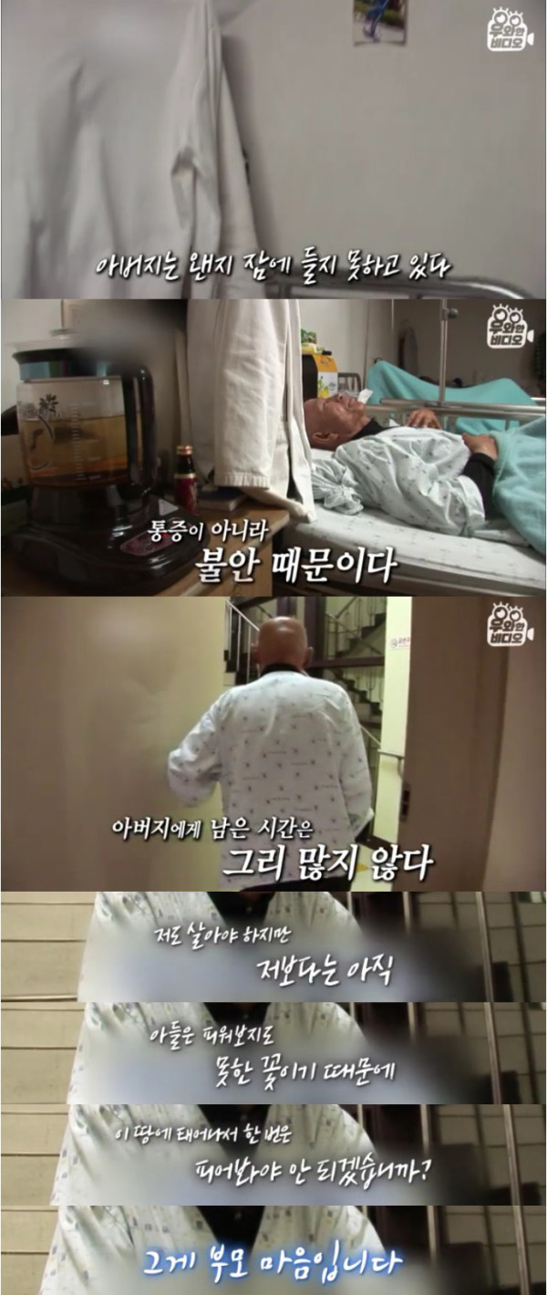 간암 4기 아버지의 마지막 소원