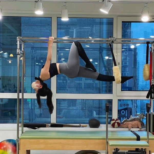 조현 레깅스 필라테스 인스타