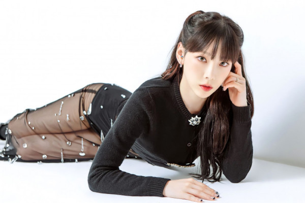 태연 시스루 치마