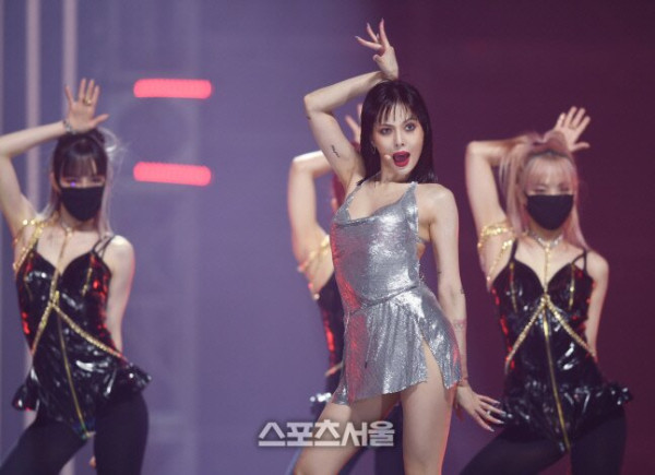 서울 가요대상 현아 파격적인 무대