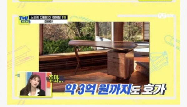유아인 집, 가구 가격 총공개