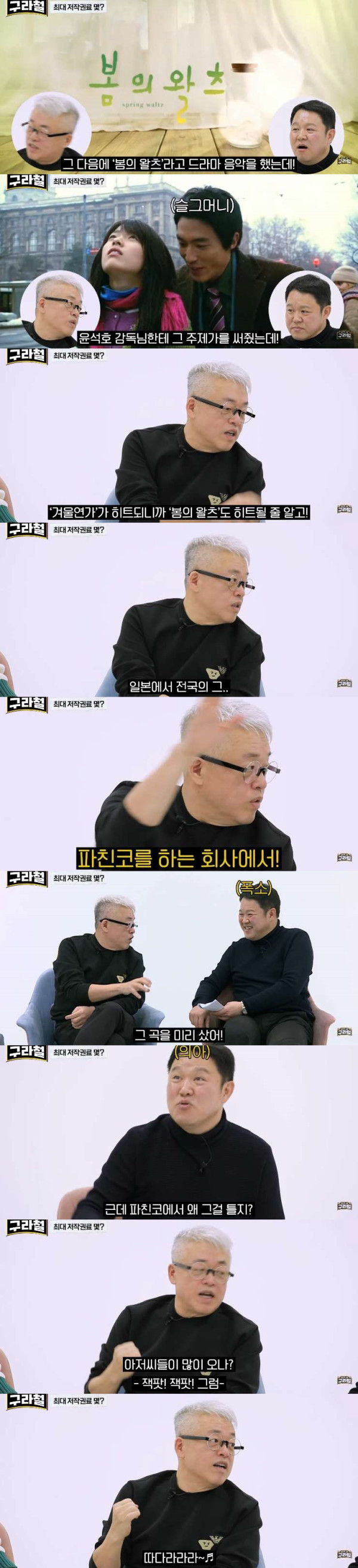 유명 작곡가 저작권료 한 달에 가장 많이 받아본 금액
