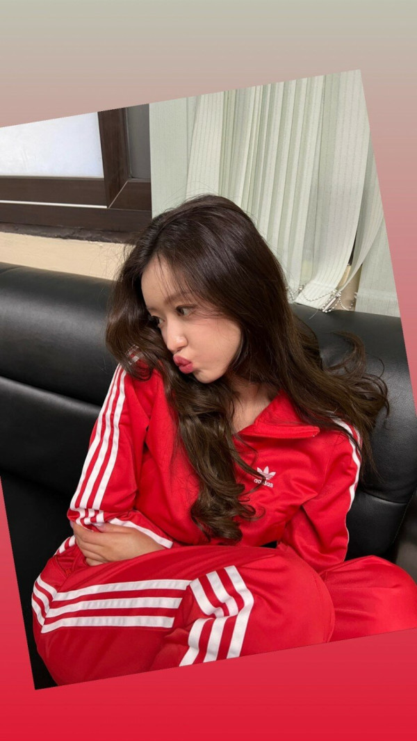 아디다스 츄리닝 오마이걸 유아