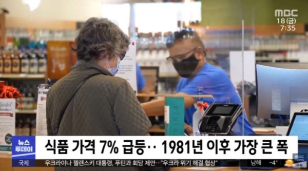 현재 미국 인플레이션 상황