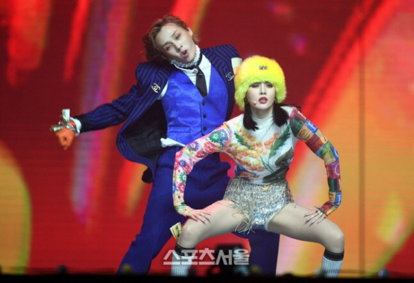 서울 가요대상 현아 파격적인 무대
