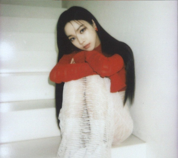 몸매 라인이 비치는 시스루 카리나