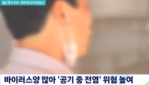 코로나 델타 변이의 위력