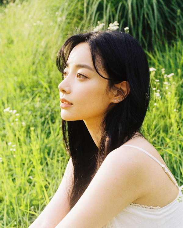 이현주 끈나시 원피스