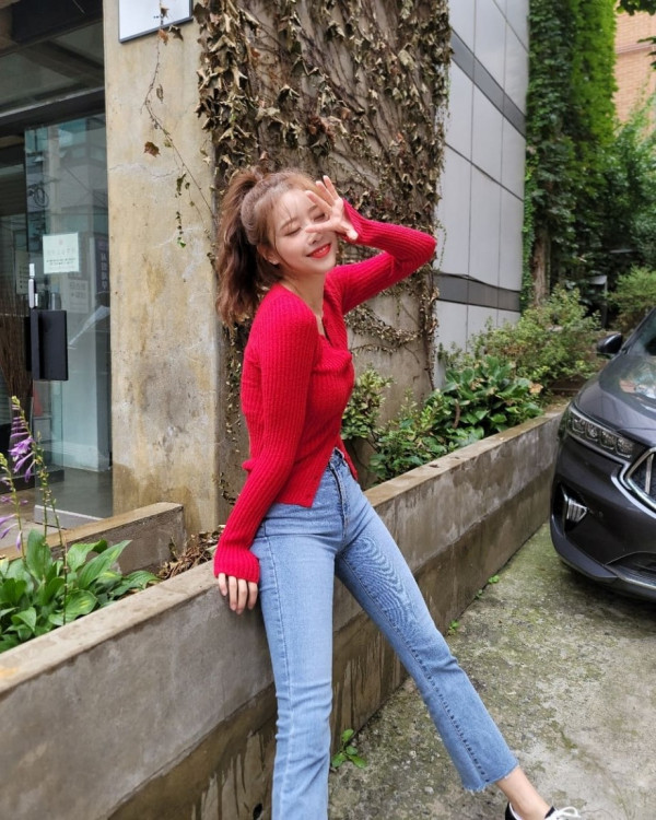 미주 타이트한 가디건(인스타