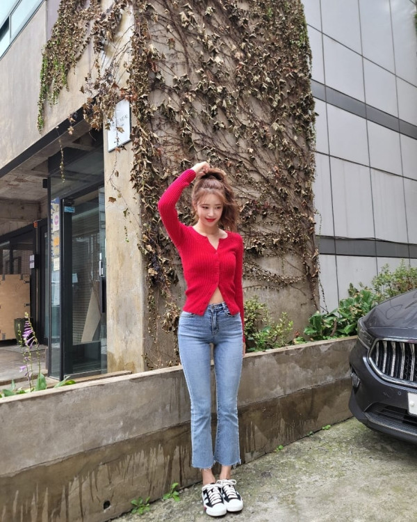 미주 타이트한 가디건(인스타