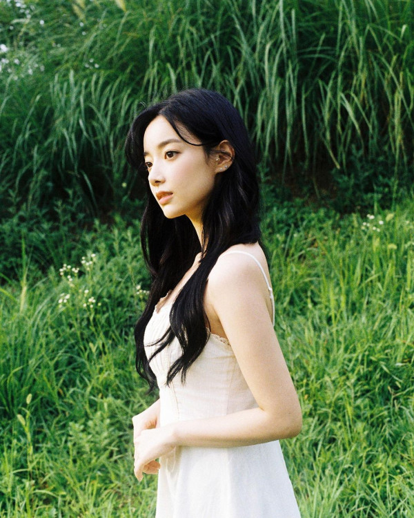 이현주 끈나시 원피스