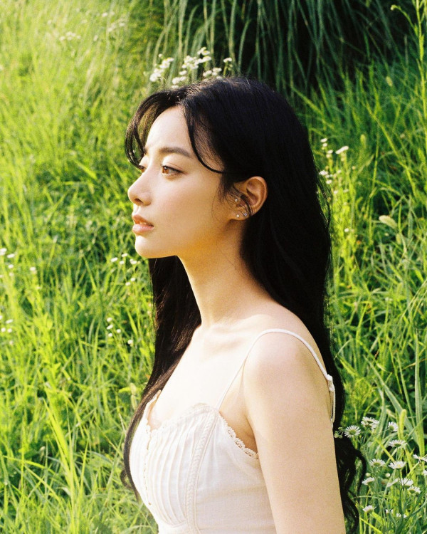 이현주 끈나시 원피스