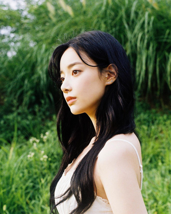 이현주 끈나시 원피스