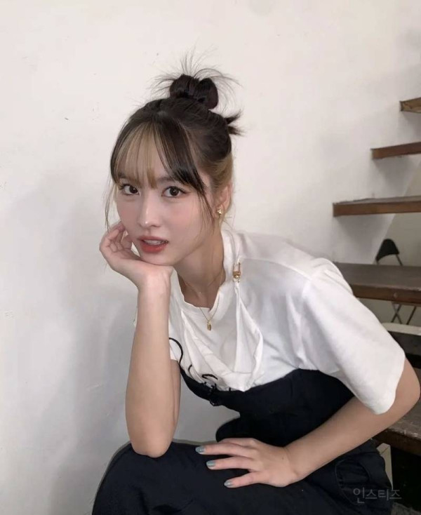 최근 반응 좋은 트와이스 모모 염색