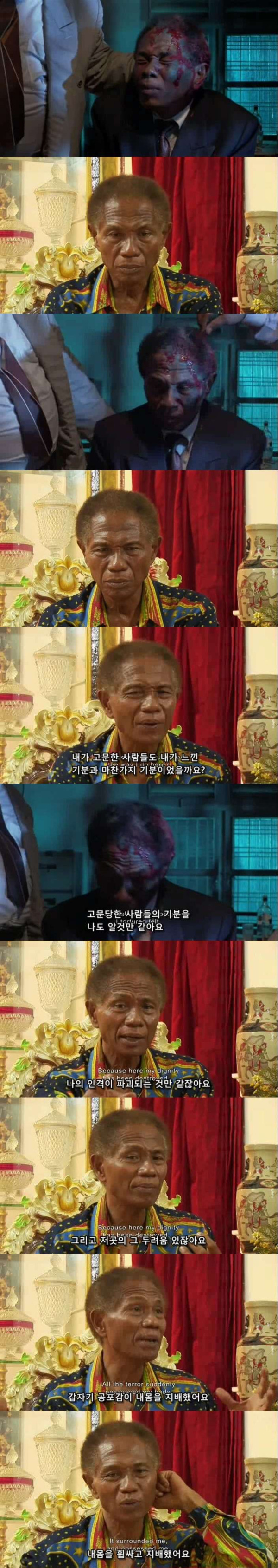 실제로 100만명을 넘게 죽인 살인마가 직접 주연으로 나오는 영화