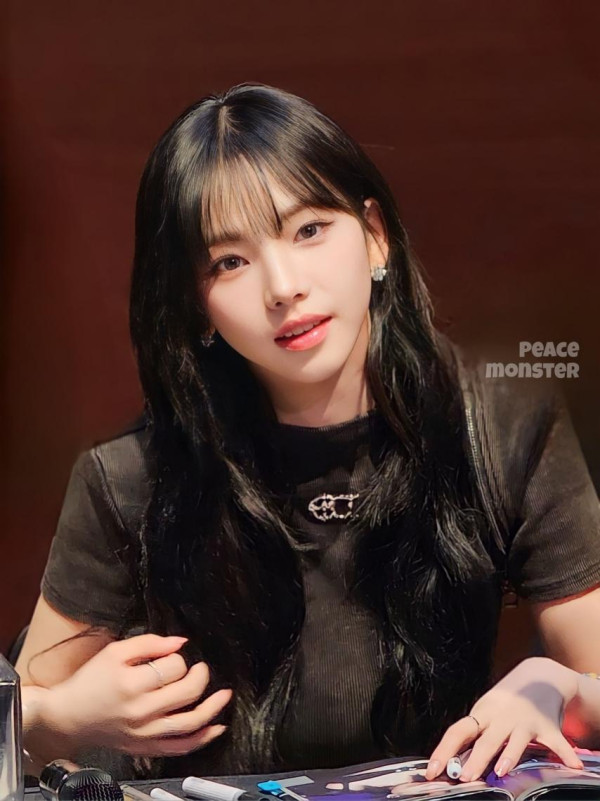 대만 팬사인회 에스파 카리나