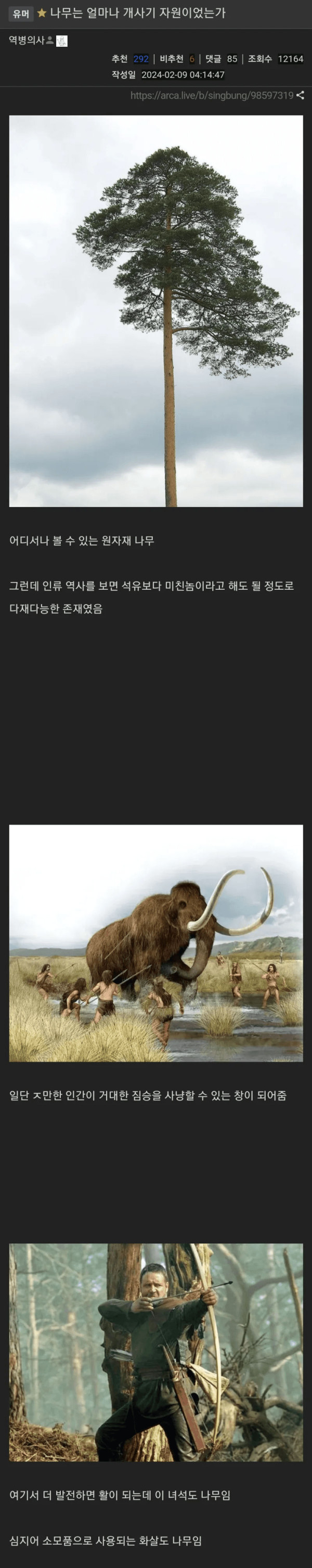 나무는 얼마나 사기 자원이었는가