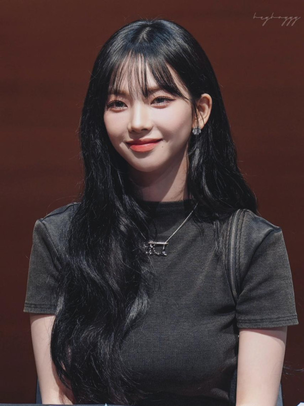 대만 팬사인회 에스파 카리나