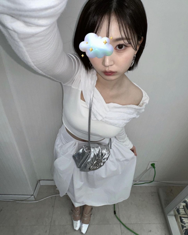 오프숄더 원피스 요즘 미모 물오른 엔믹스 해원
