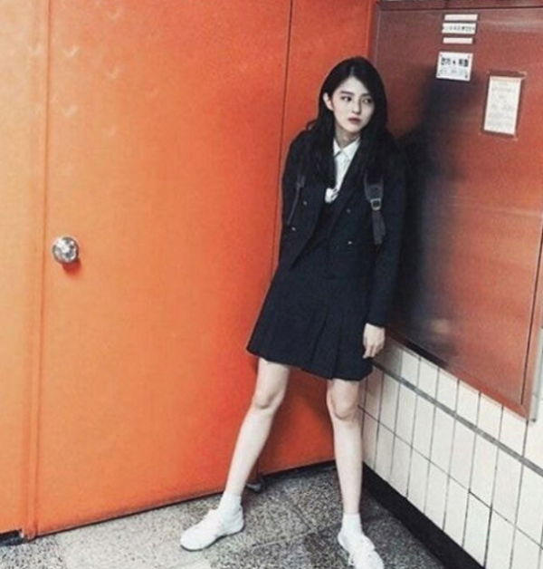 피팅모델 시절 한소희