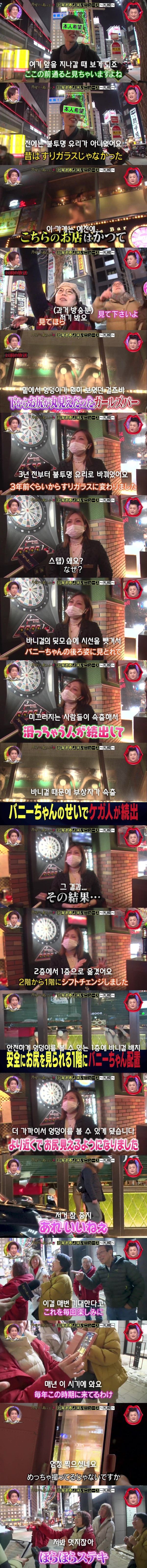 더 안전하게 바니걸 엉덩이를 볼수 있게 되었다는 일본