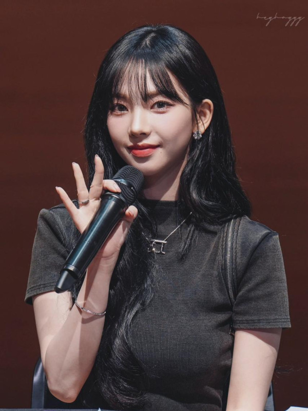 대만 팬사인회 에스파 카리나