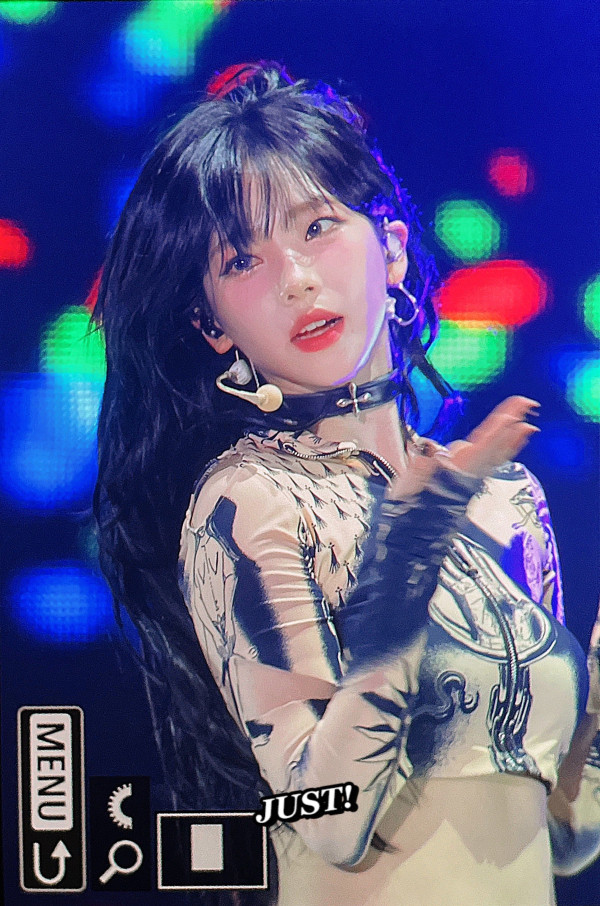 에스파 카리나 초미니 그물스타킹