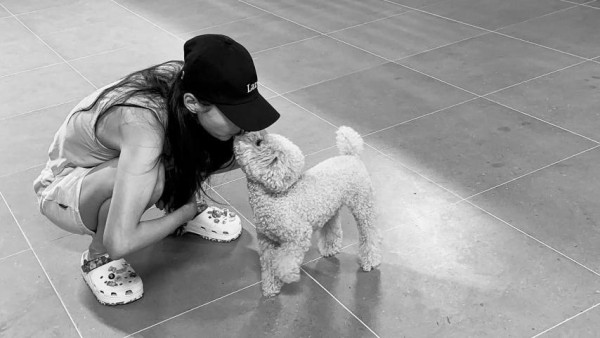 란제리룩 원피스 권나라