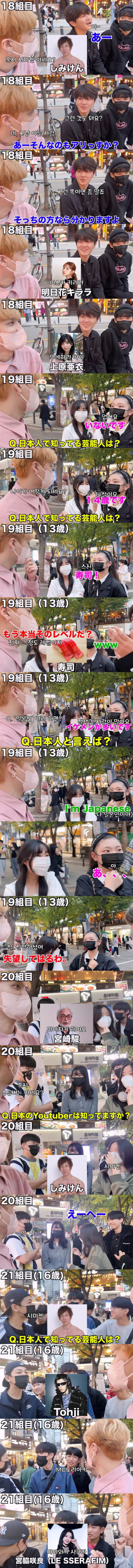 한국에서 가장 유명한 일본 연예인