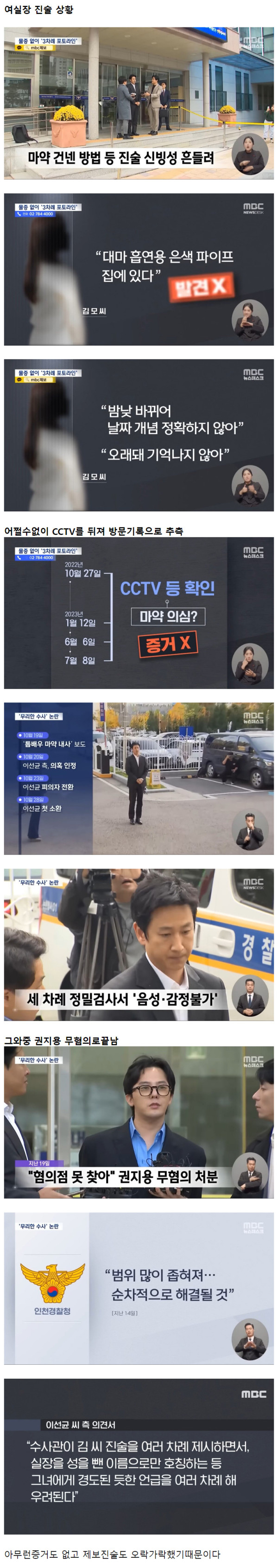 진술만으로 이선균 마약 수사가 진행되었던 이유