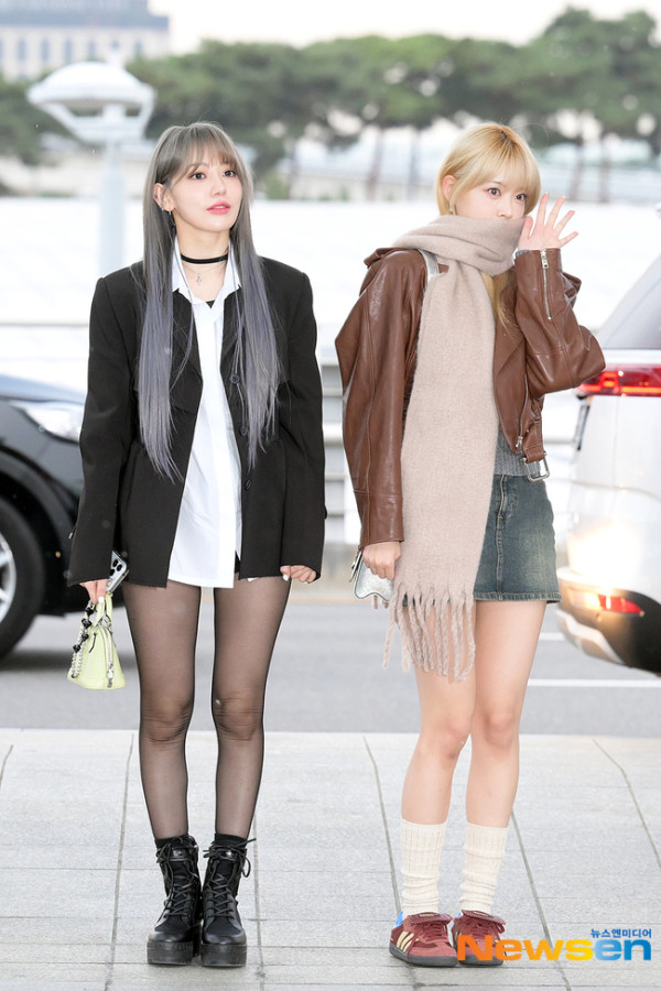 하의실종 셔츠룩 검스 르세라핌 사쿠라