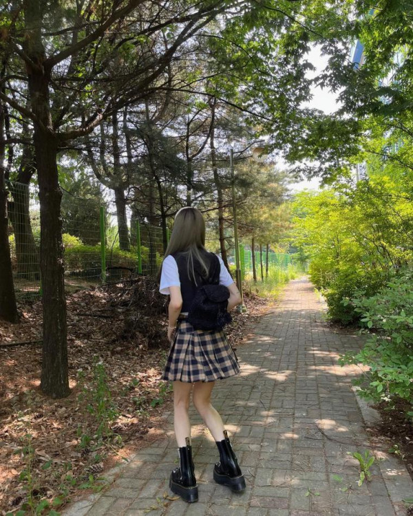 교복 입은 소녀시대 태연