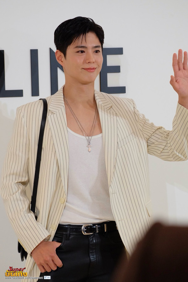 태국 셀린느 행사에서 박보검 외무 수준