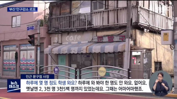 부산 인구 근황