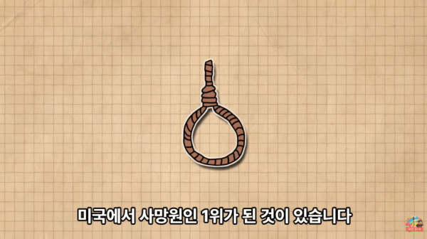 최근 미국 MZ세대 사망 원인 1위