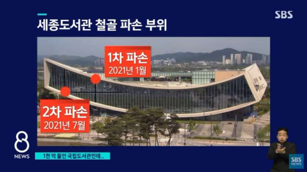 천억 들인 국립 도서관