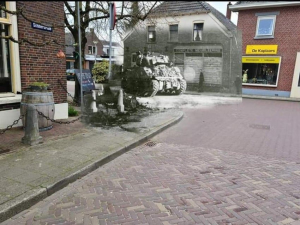 같은 장소 다른 시대에 사진들