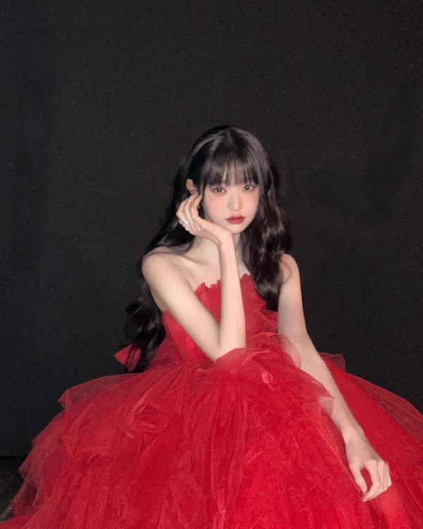 블랙드레스 아이브 장원영