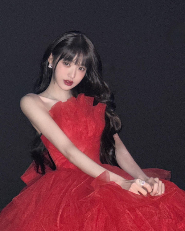 블랙드레스 아이브 장원영