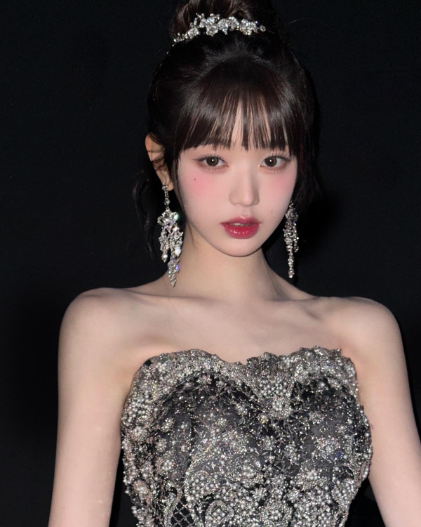 블랙드레스 아이브 장원영