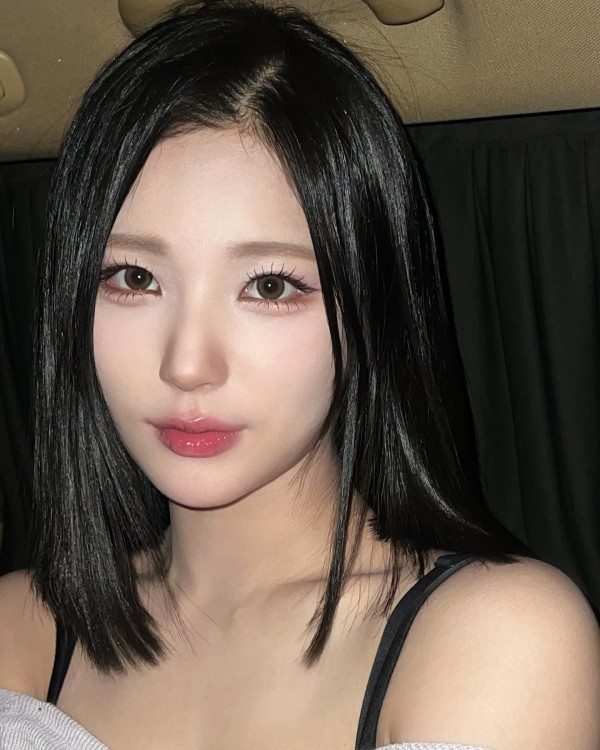 차안에서 검은 끈나시 앨리스 소희