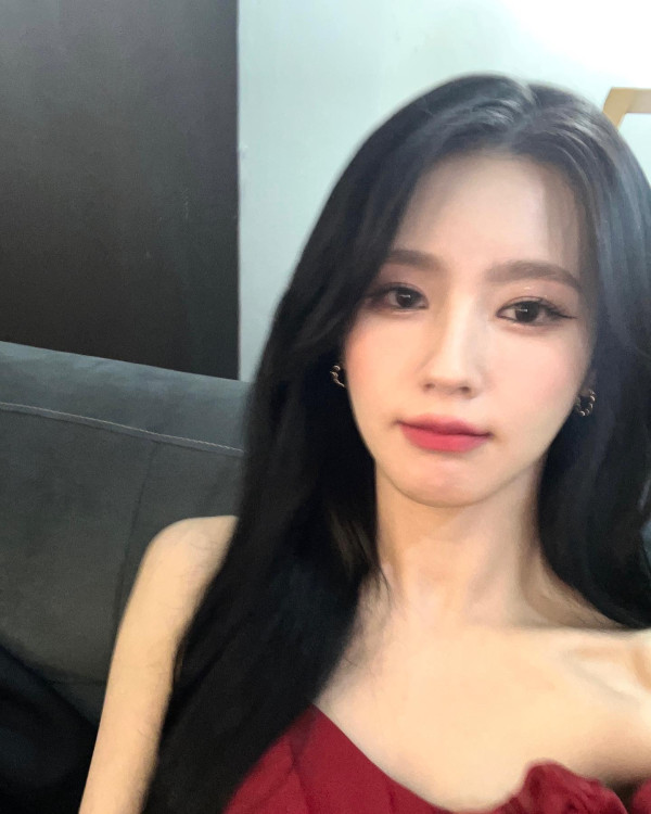 (여자)아이들 미연 셀카