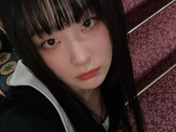 자다 깬듯한 표정 레드벨벳 슬기