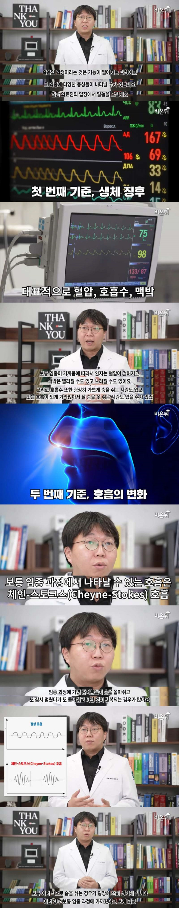 사람이 죽기전 나타나는 3가지 증상