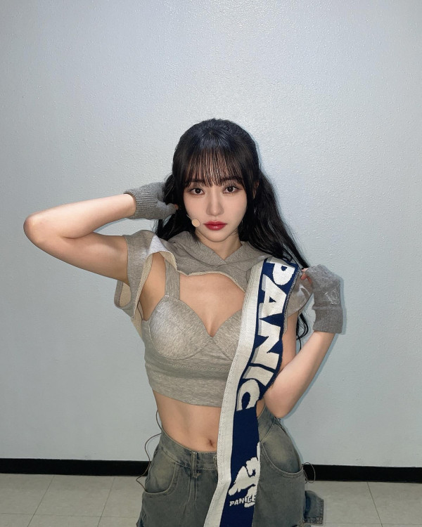 회색 란제리룩 탱크탑 드림캐쳐 수아