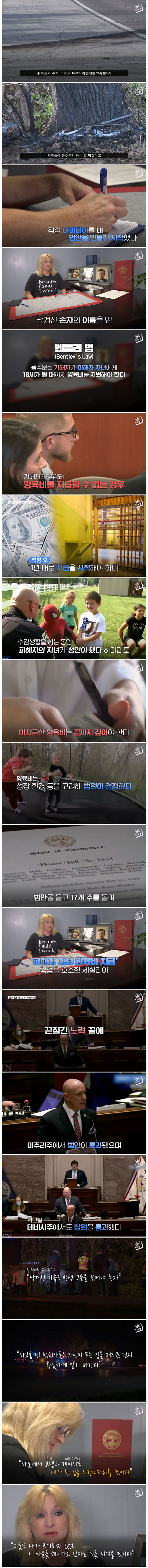 최근에 통과된 너무나 부러운 미국 법