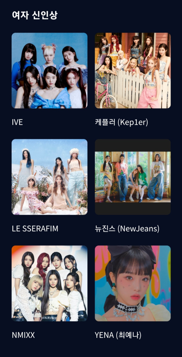 2022 MAMA 남녀 신인상 후보들