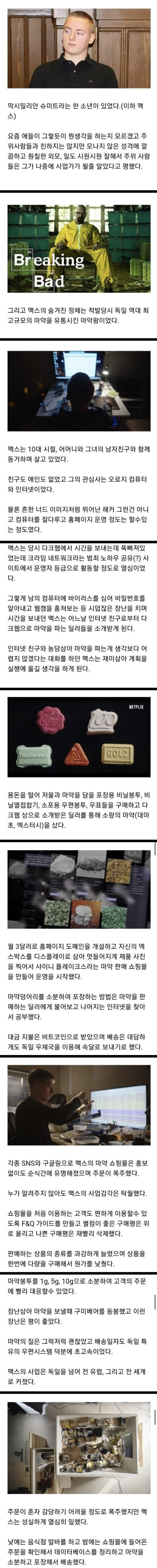 독일 마약왕이 된 소년의 이야기